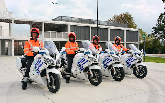 Politie per moto